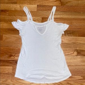 american eagle off the shoulders top